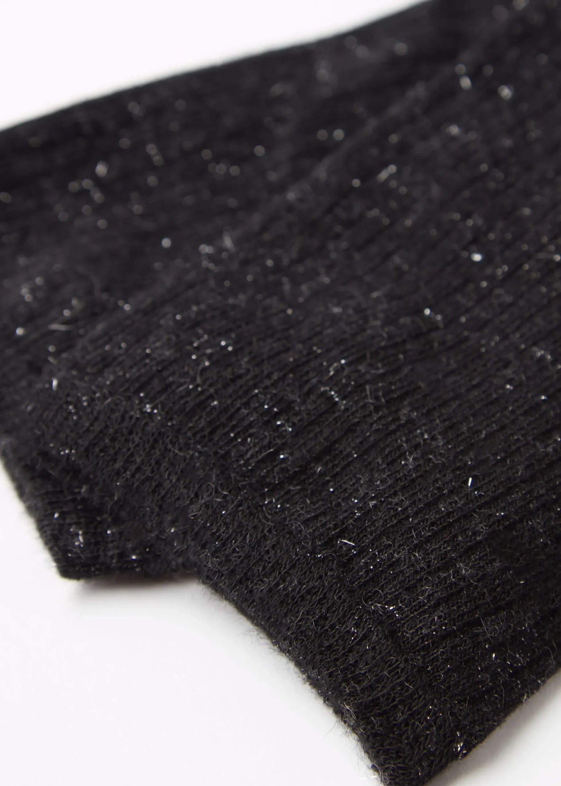 Calze Corte con Cashmere e Glitter