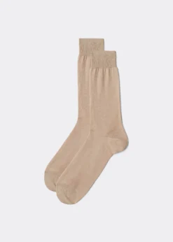 Calze Corte con Filo di Scozia Uomo