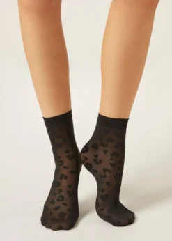 Calze Corte Velate Animalier