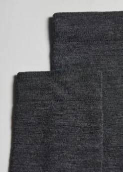 Calze Lunghe con Cotone e Lana da Uomo