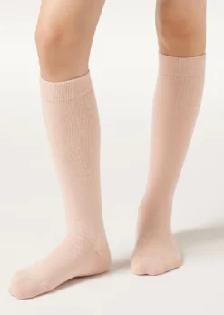 Calze Lunghe in Cotone Bambini