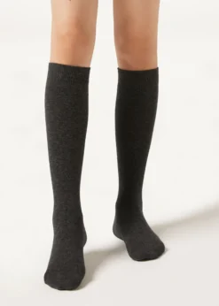 Calze Lunghe in Cotone Bambini