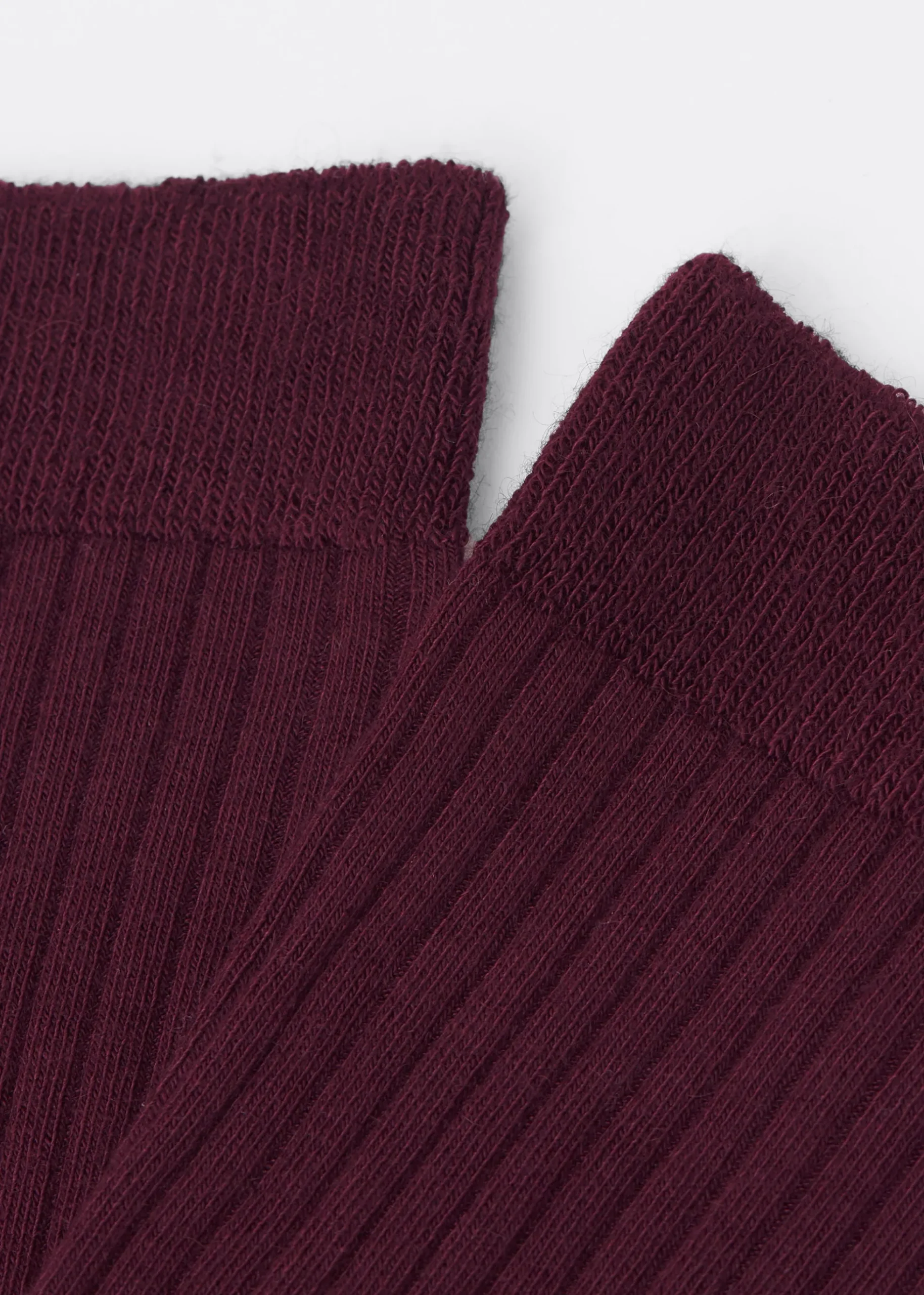 Calzini a Costine con Cashmere