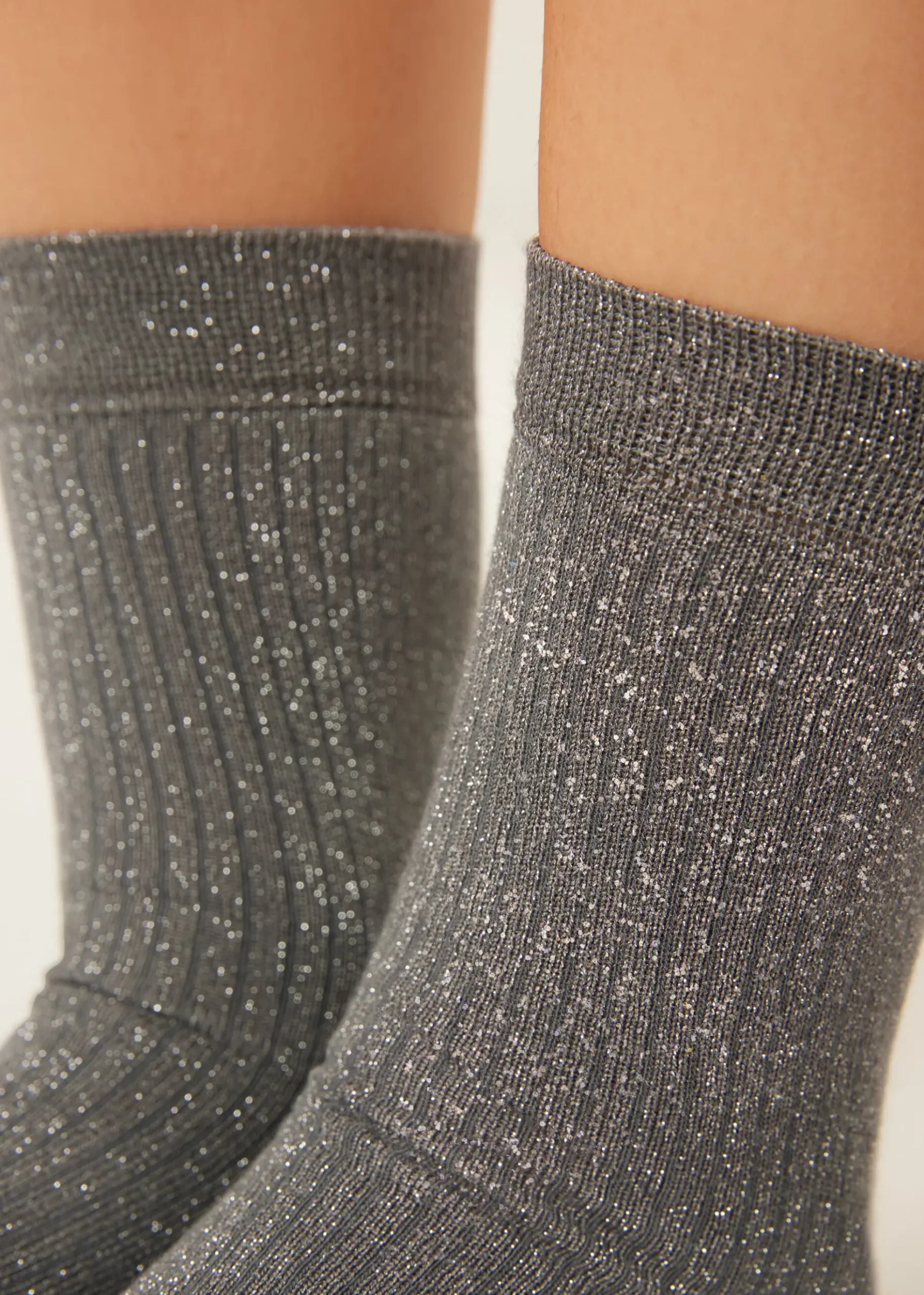 Calzini a Costine Glitter