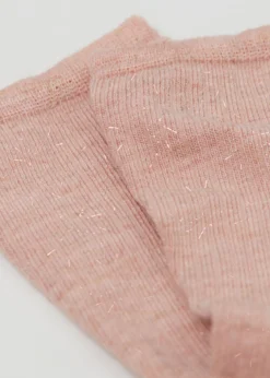 Calzini con Cashmere e Glitter Bambina
