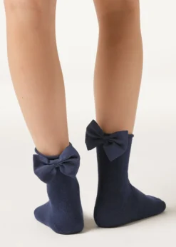 Calzini con Fiocco Bambina