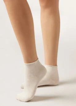 Calzini Corti Senza Elastico in Cotone