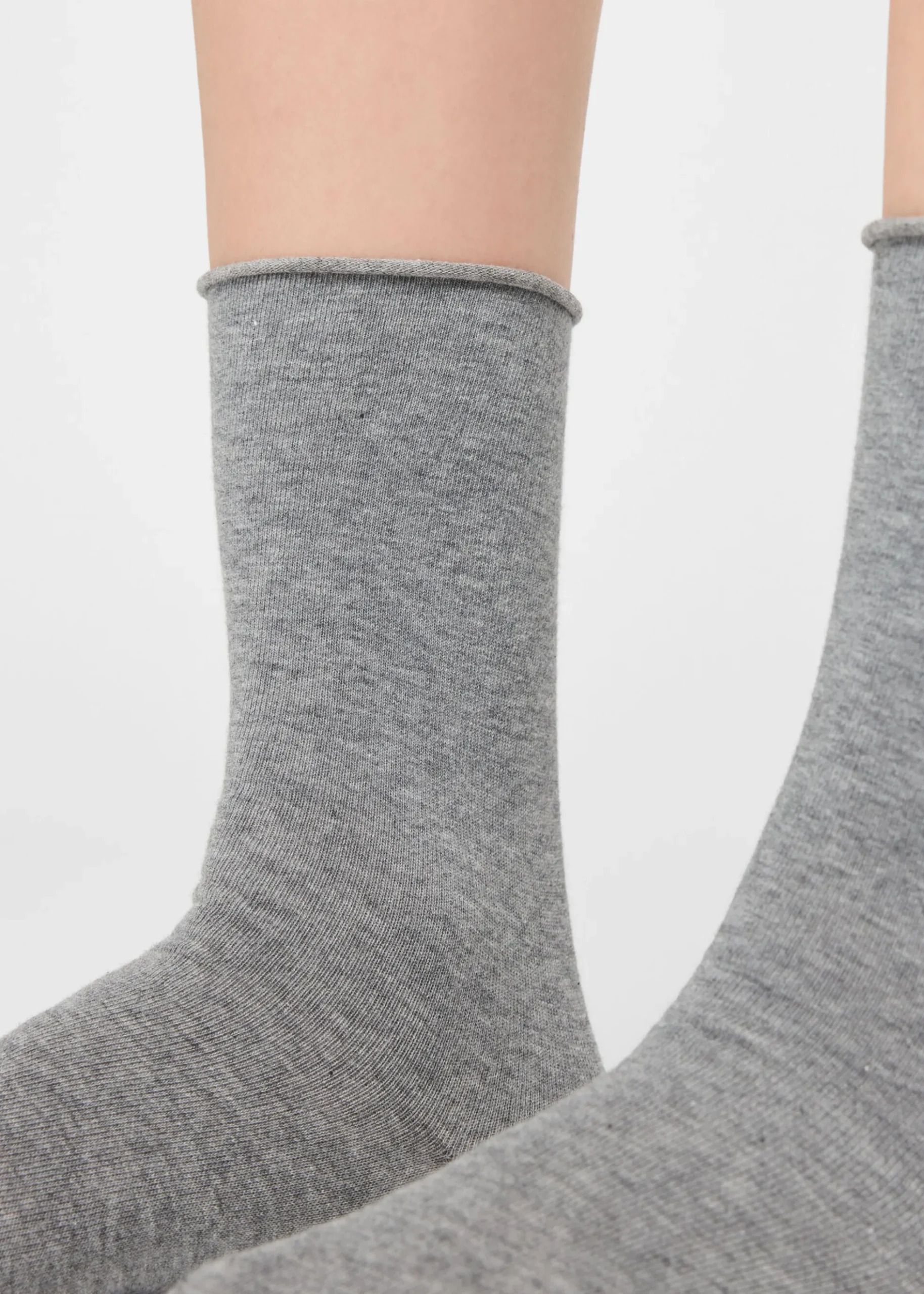 Calzini Corti Senza Elastico in Cotone