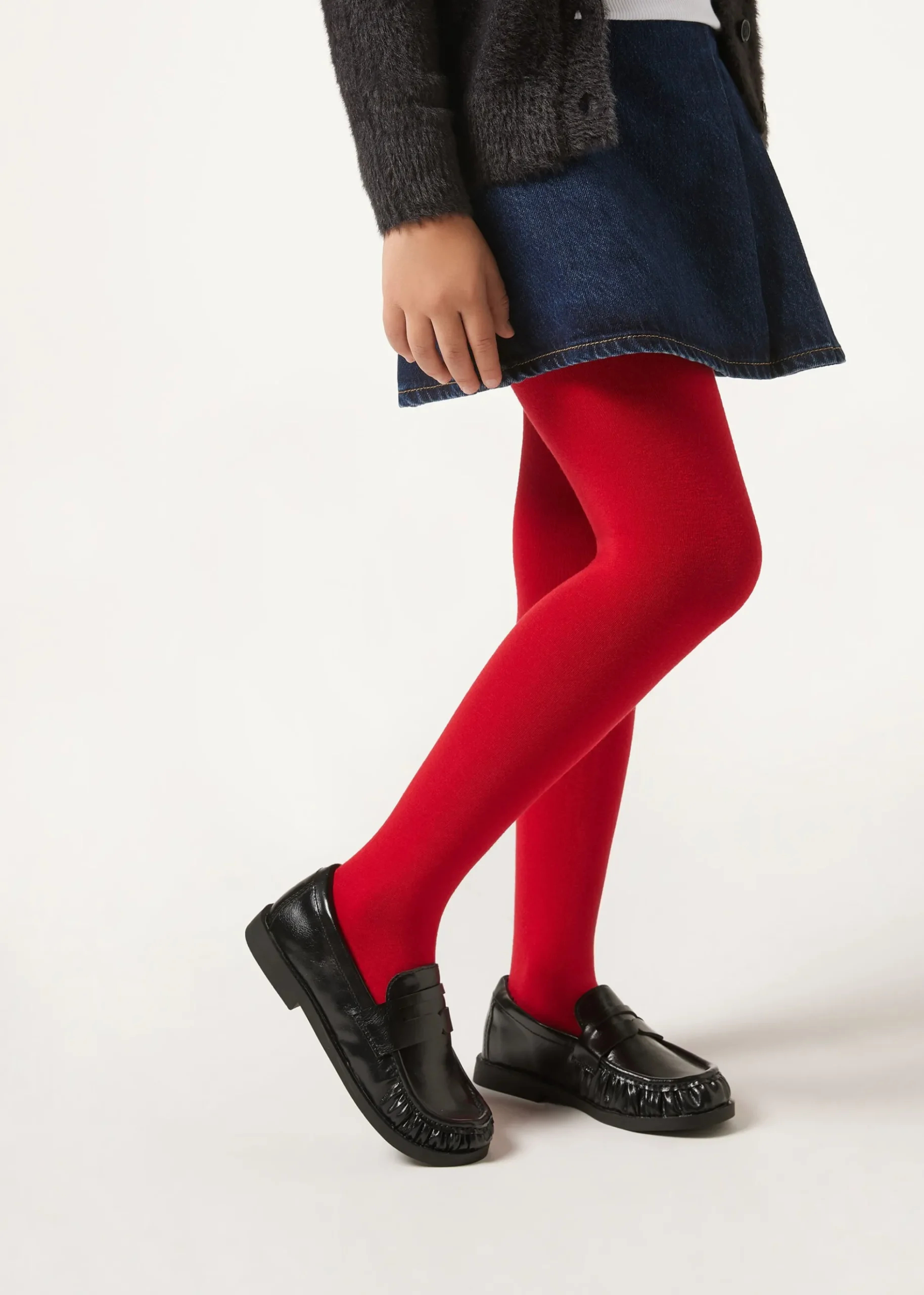 Collant con Cashmere Bambina