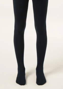 Collant con Cashmere Bambina