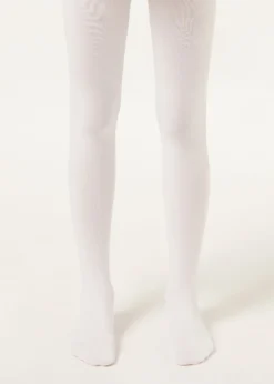 Collant con Cashmere Bambina