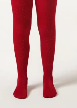 Collant Coprente 70 Denari Glitter da Bambina