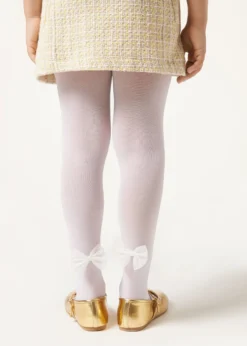 Collant da Bambina con Fiocco