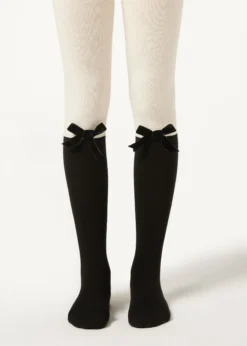 Collant Longuette in Cotone Bambina