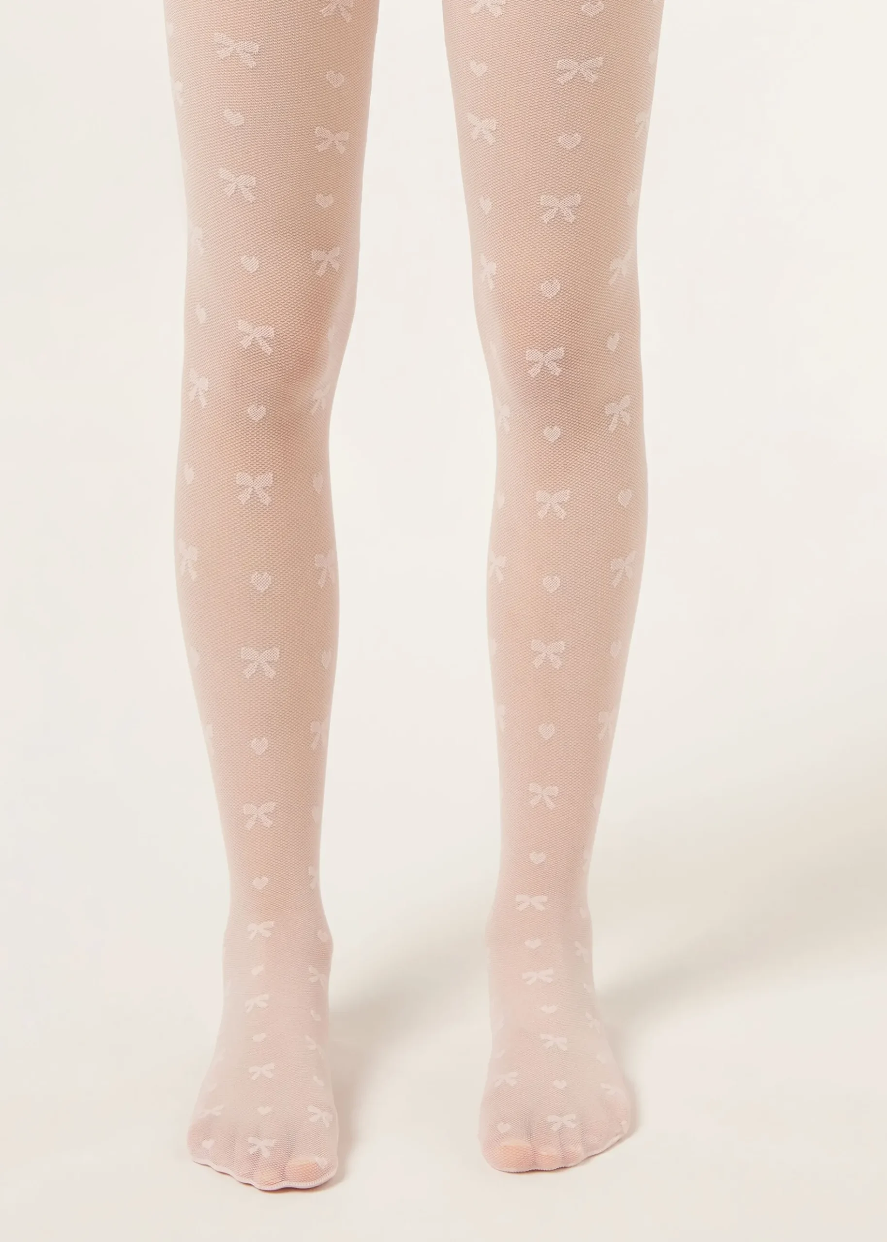 Collant Velati Fiocchi Bambina