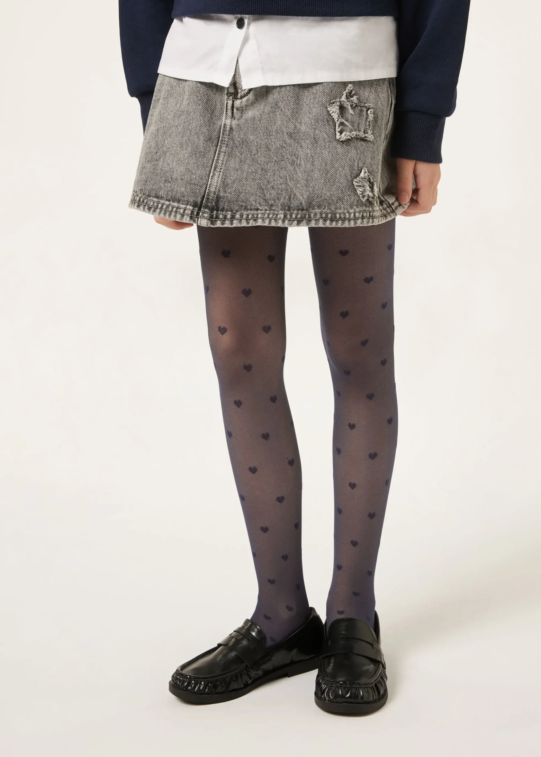 Collant Velati Fiocchi Bambina