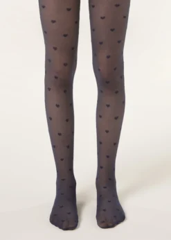 Collant Velati Fiocchi Bambina