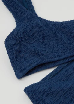 Costume Due Pezzi Bambina Crinkle Waves