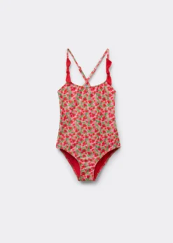 Costume Intero Bambina Strawberry Party