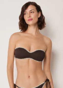 Fascia Costume Bicolor Embroidery