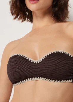 Fascia Costume Bicolor Embroidery