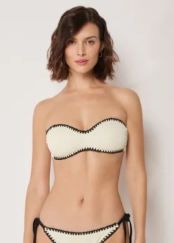 Fascia Costume Bicolor Embroidery
