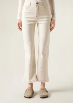 Jeans a Zampa Cropped