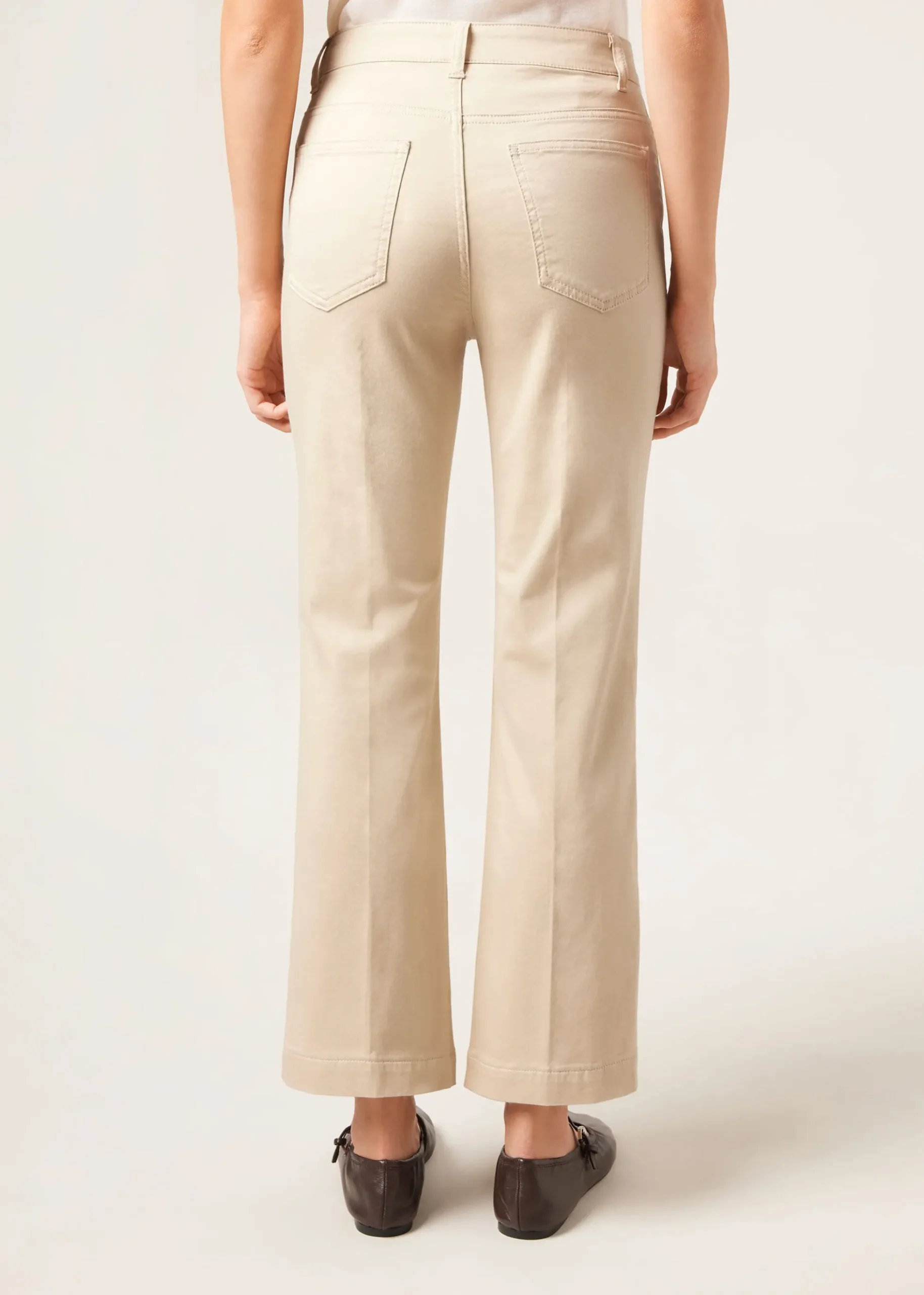 Jeans a Zampa Cropped