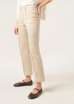 Jeans a Zampa Cropped
