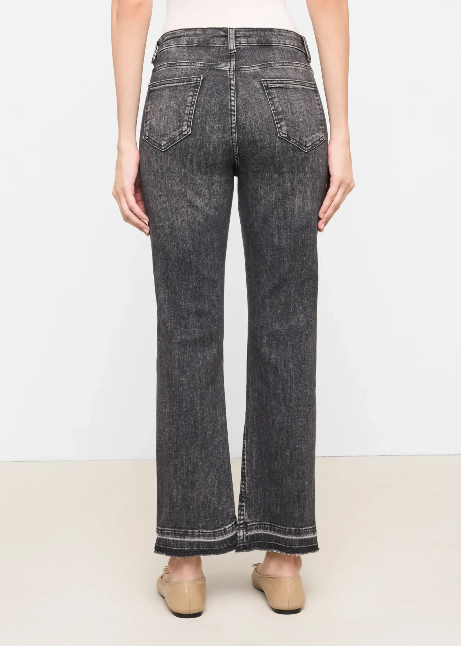Jeans a Zampa Cropped