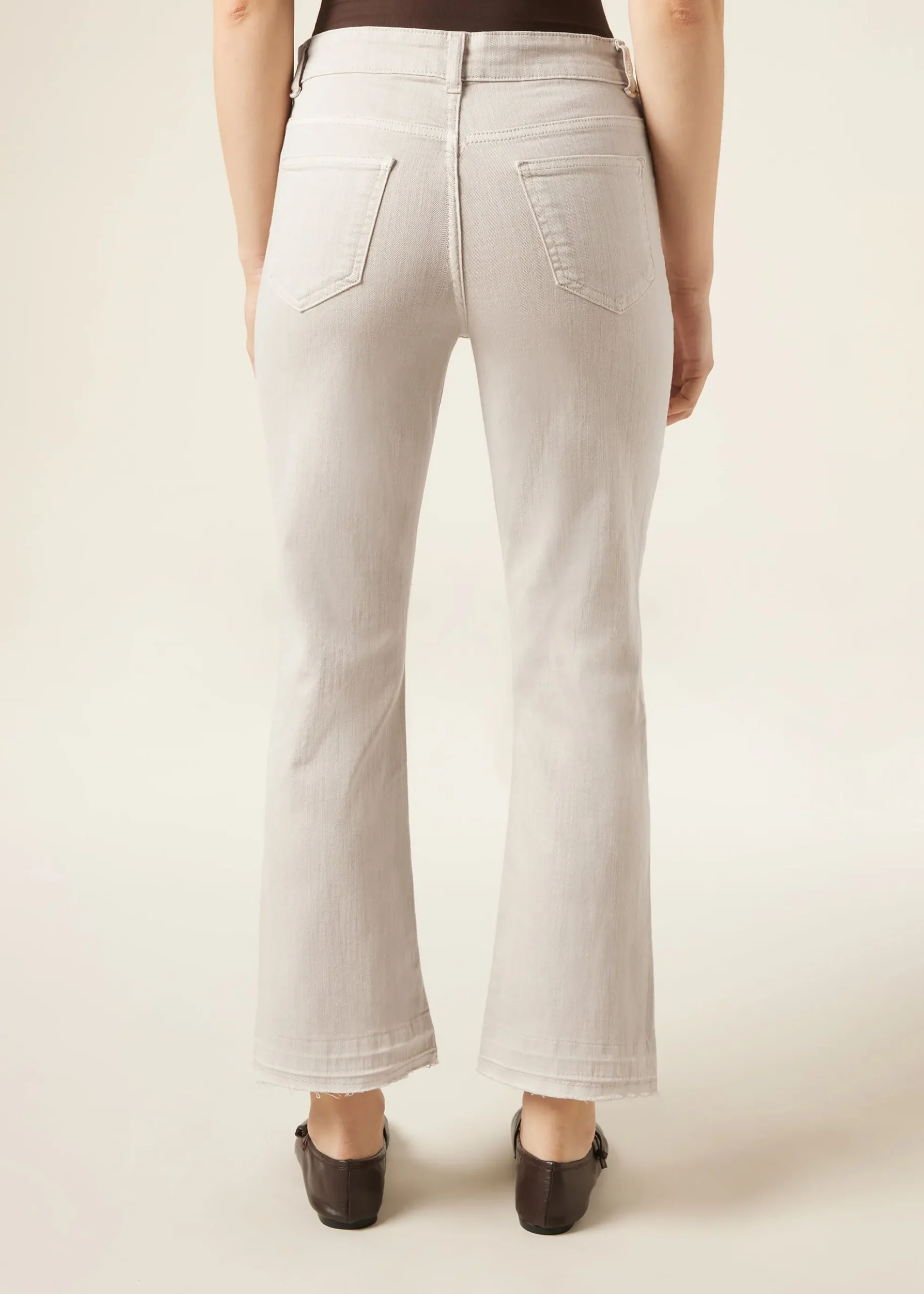 Jeans a Zampa Cropped