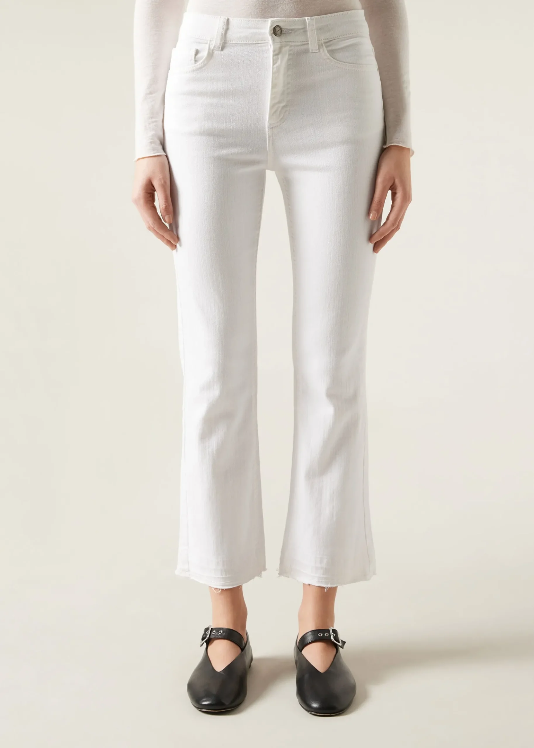 Jeans a Zampa Cropped