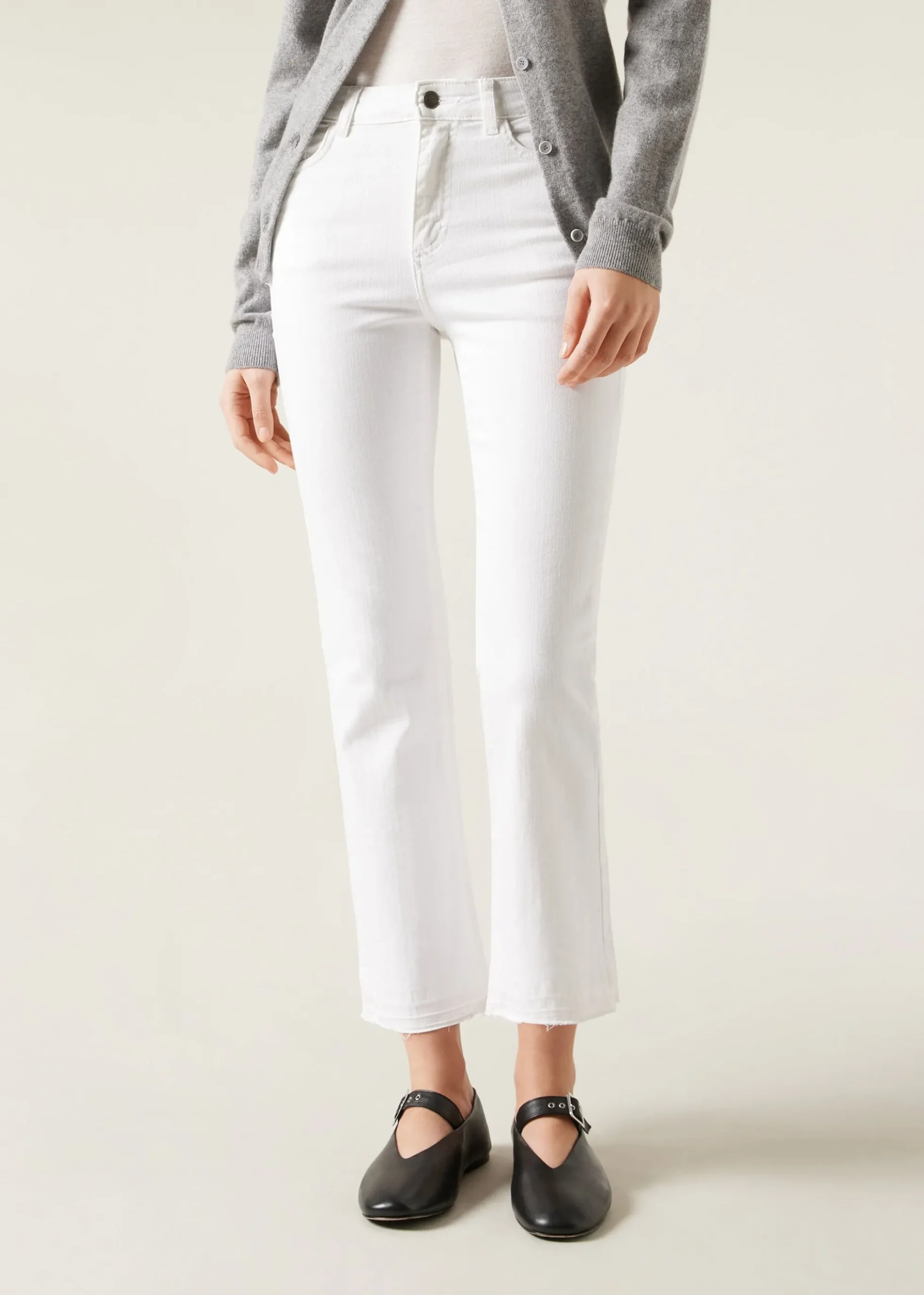 Jeans a Zampa Cropped