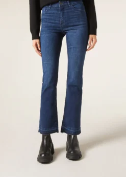Jeans a Zampa Cropped
