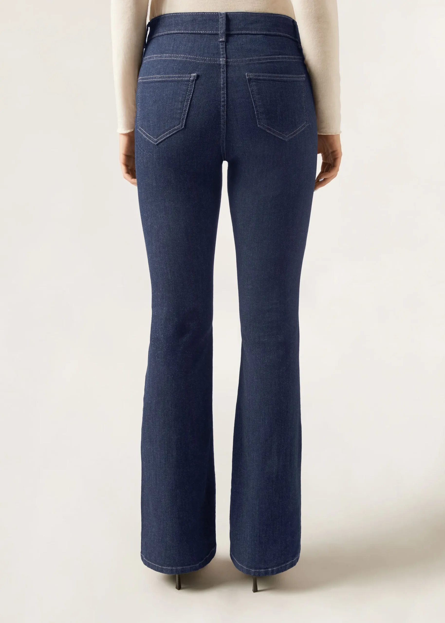 Jeans Elasticizzati a Zampa