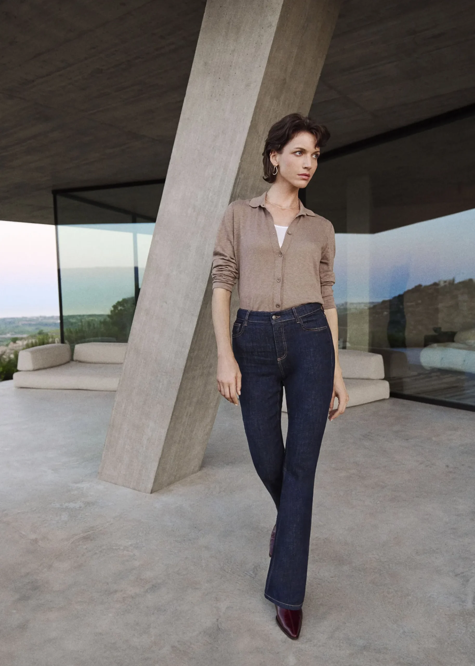 Jeans Elasticizzati a Zampa