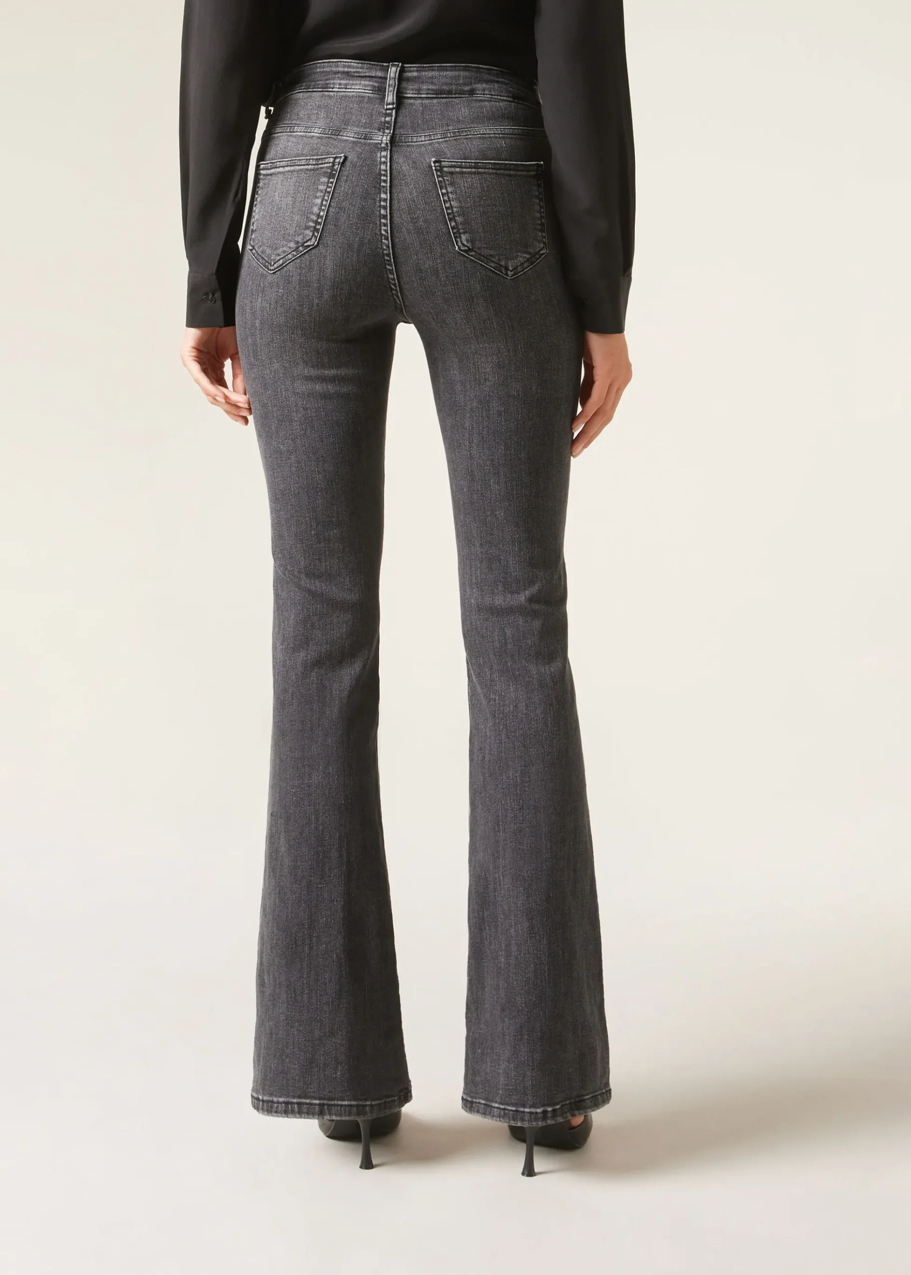 Jeans Elasticizzati a Zampa