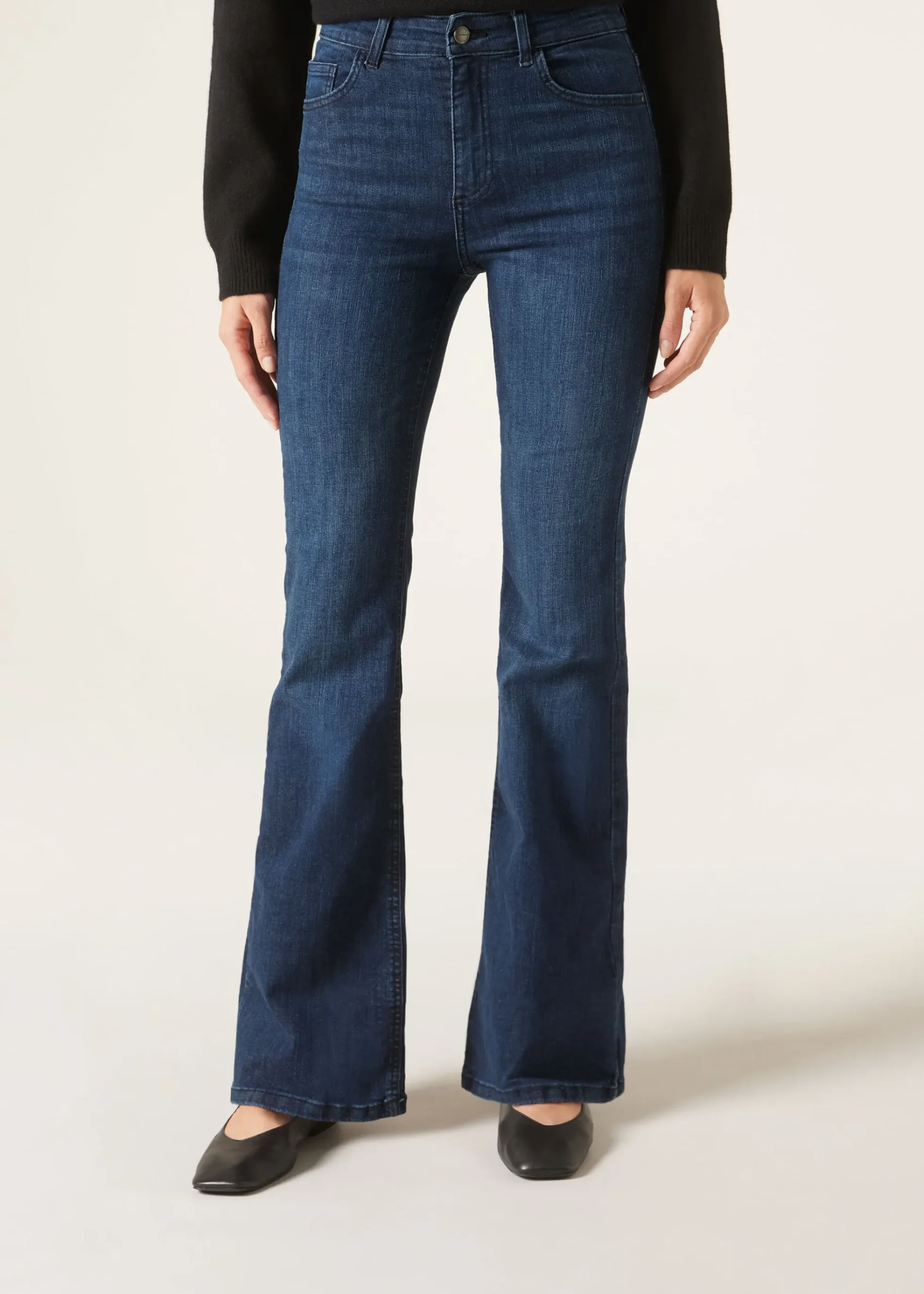 Jeans Elasticizzati a Zampa