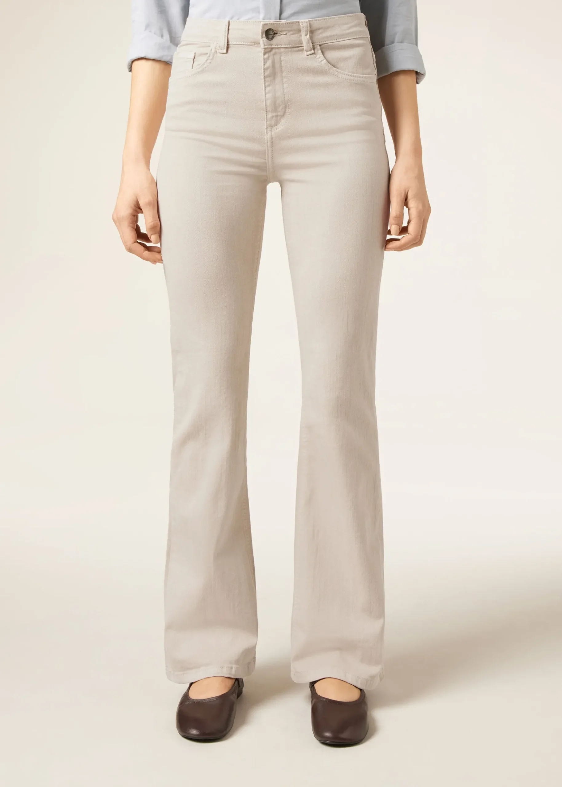 Jeans Elasticizzati a Zampa