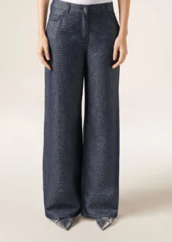 Jeans Palazzo Ultralight Glitter