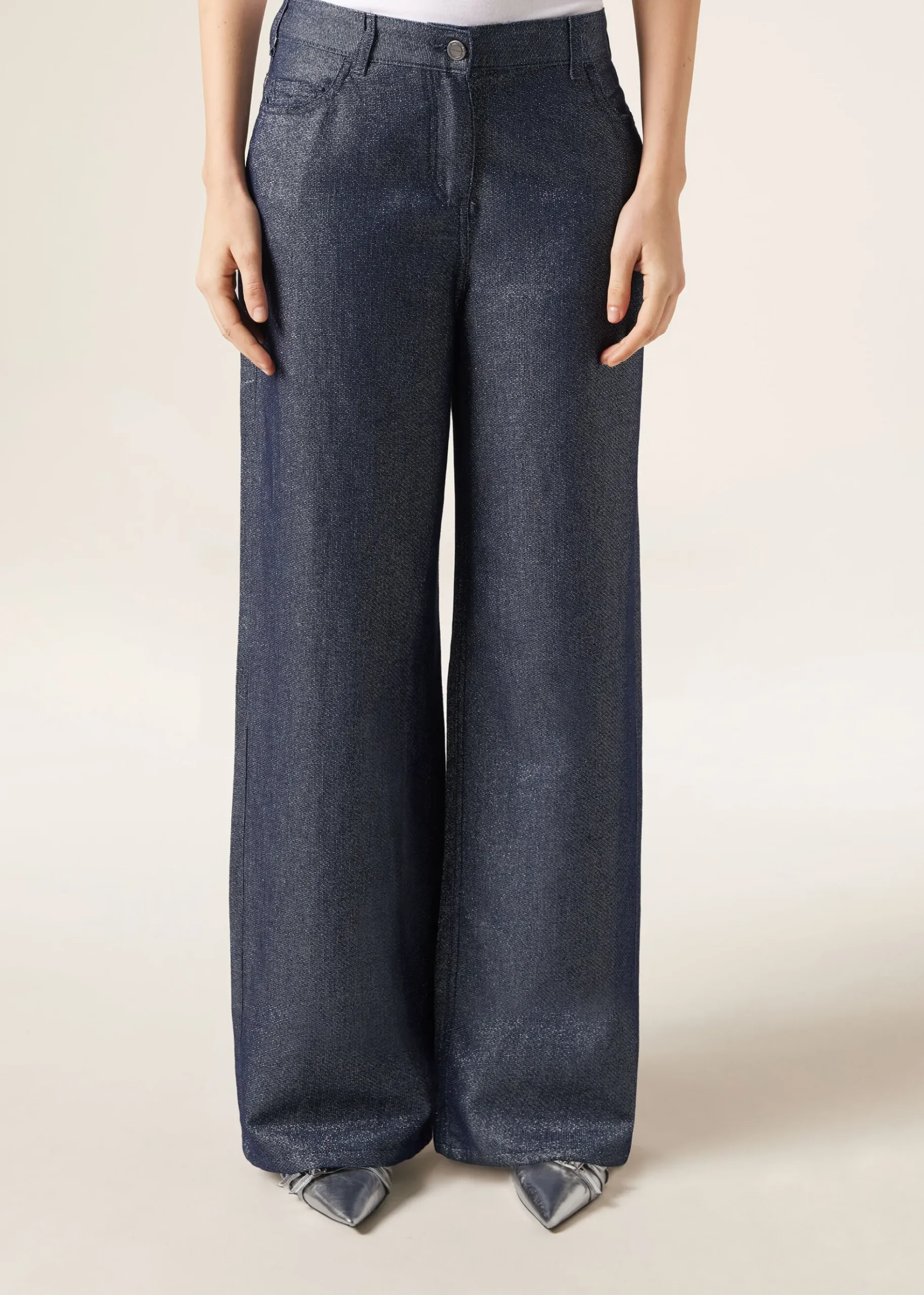 Jeans Palazzo Ultralight Glitter