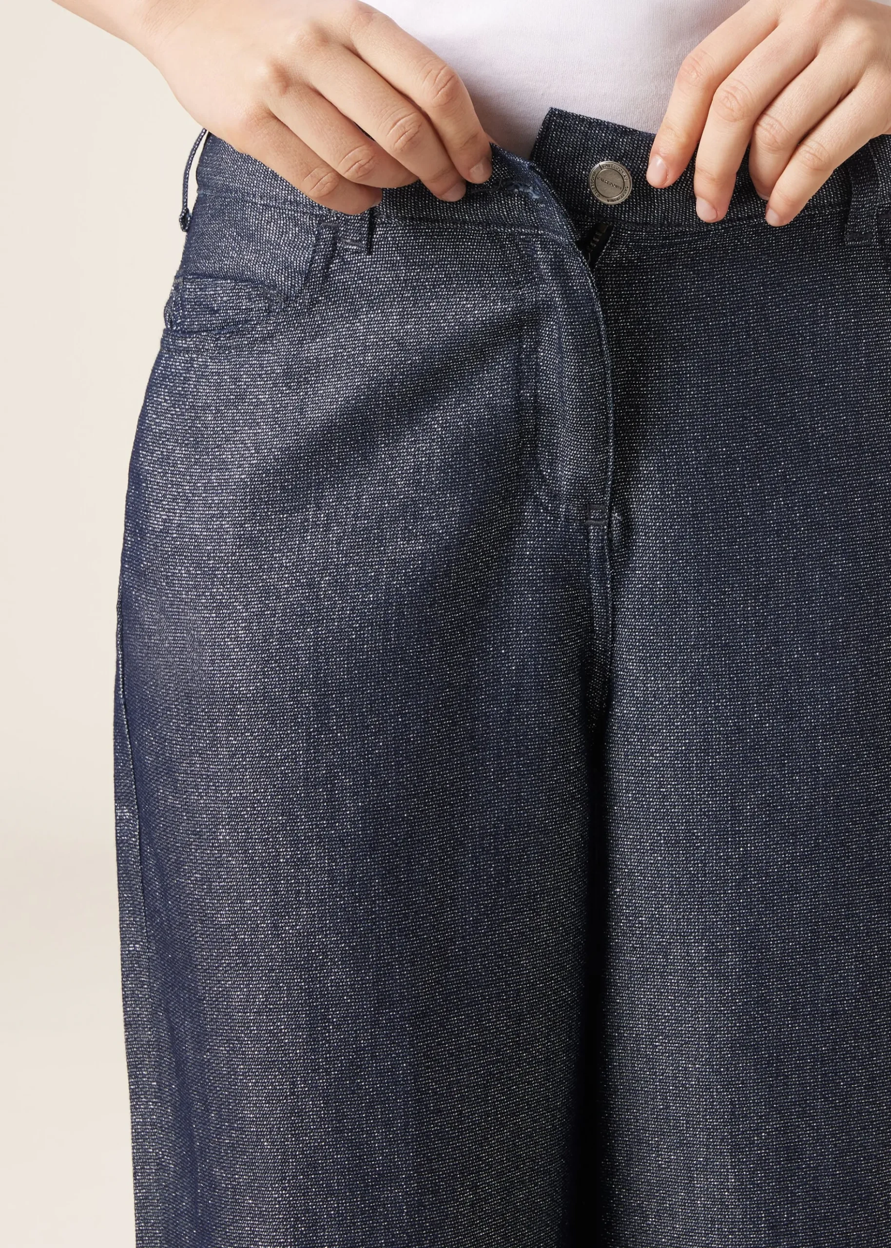 Jeans Palazzo Ultralight Glitter