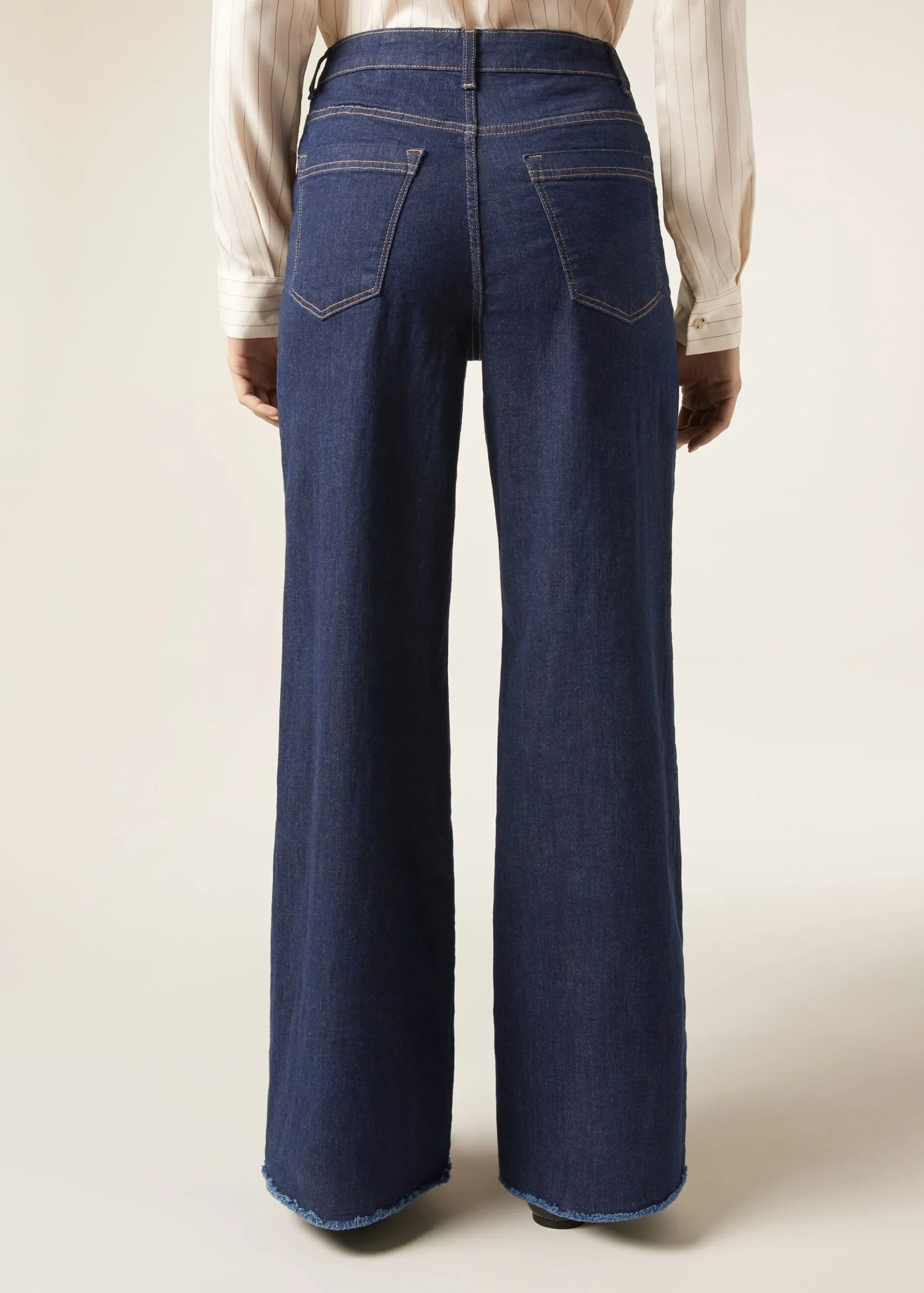 Jeans Wide Leg Stretch