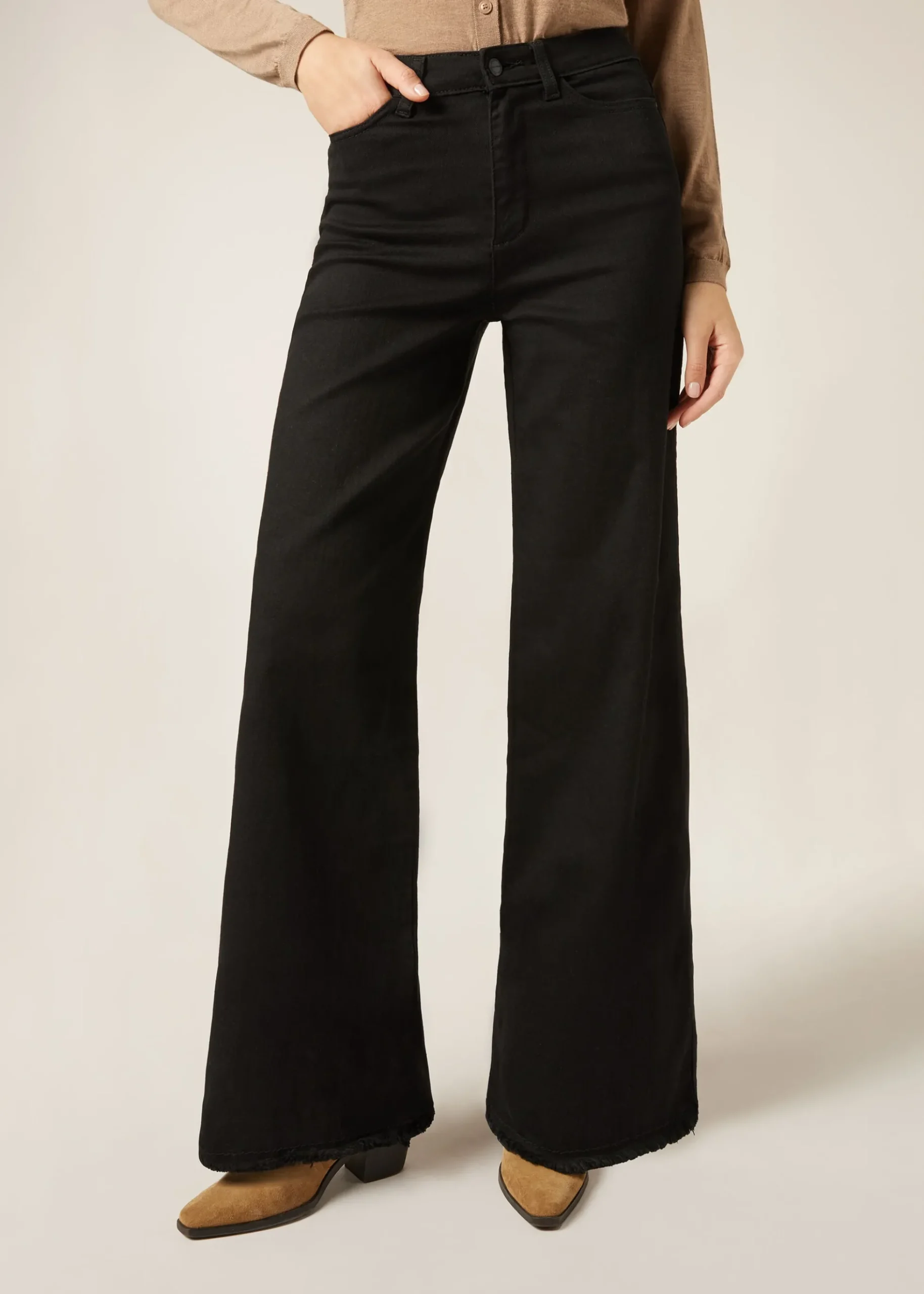 Jeans Wide Leg Stretch
