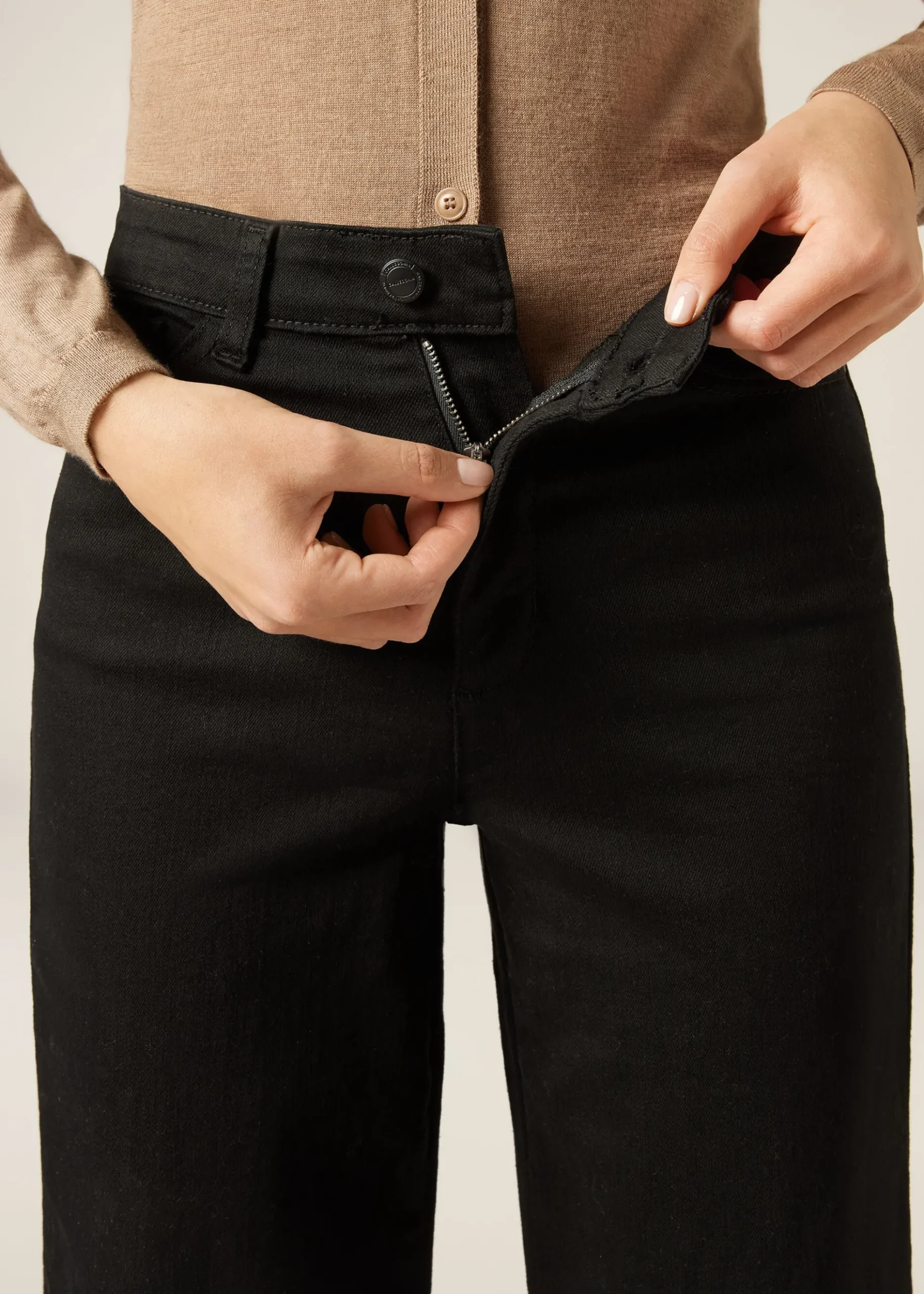 Jeans Wide Leg Stretch