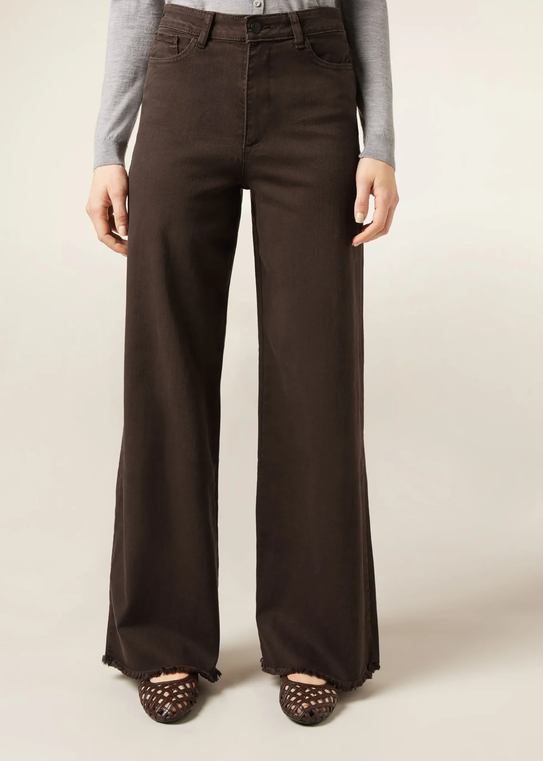 Jeans Wide Leg Stretch