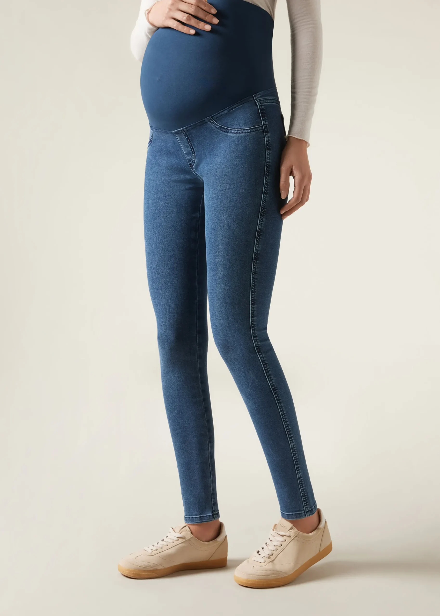 Leggings Premaman in Jeans