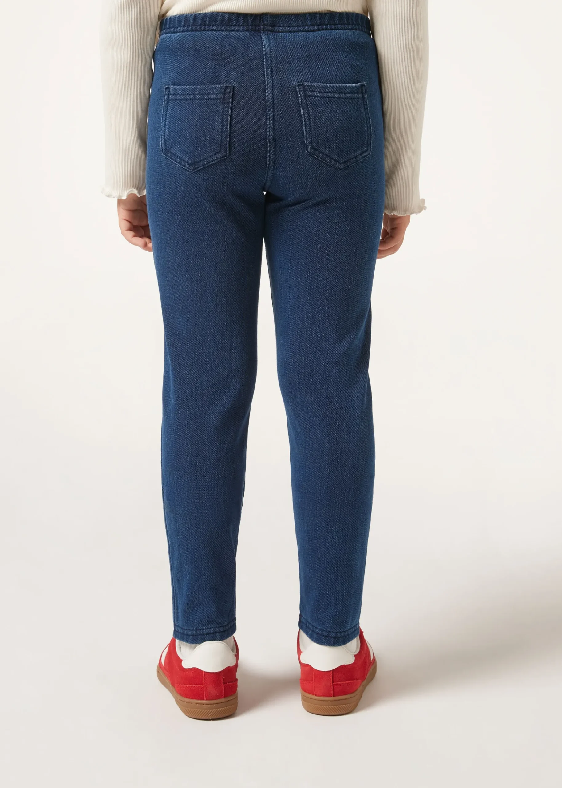 Leggings Termici Bambina in Denim