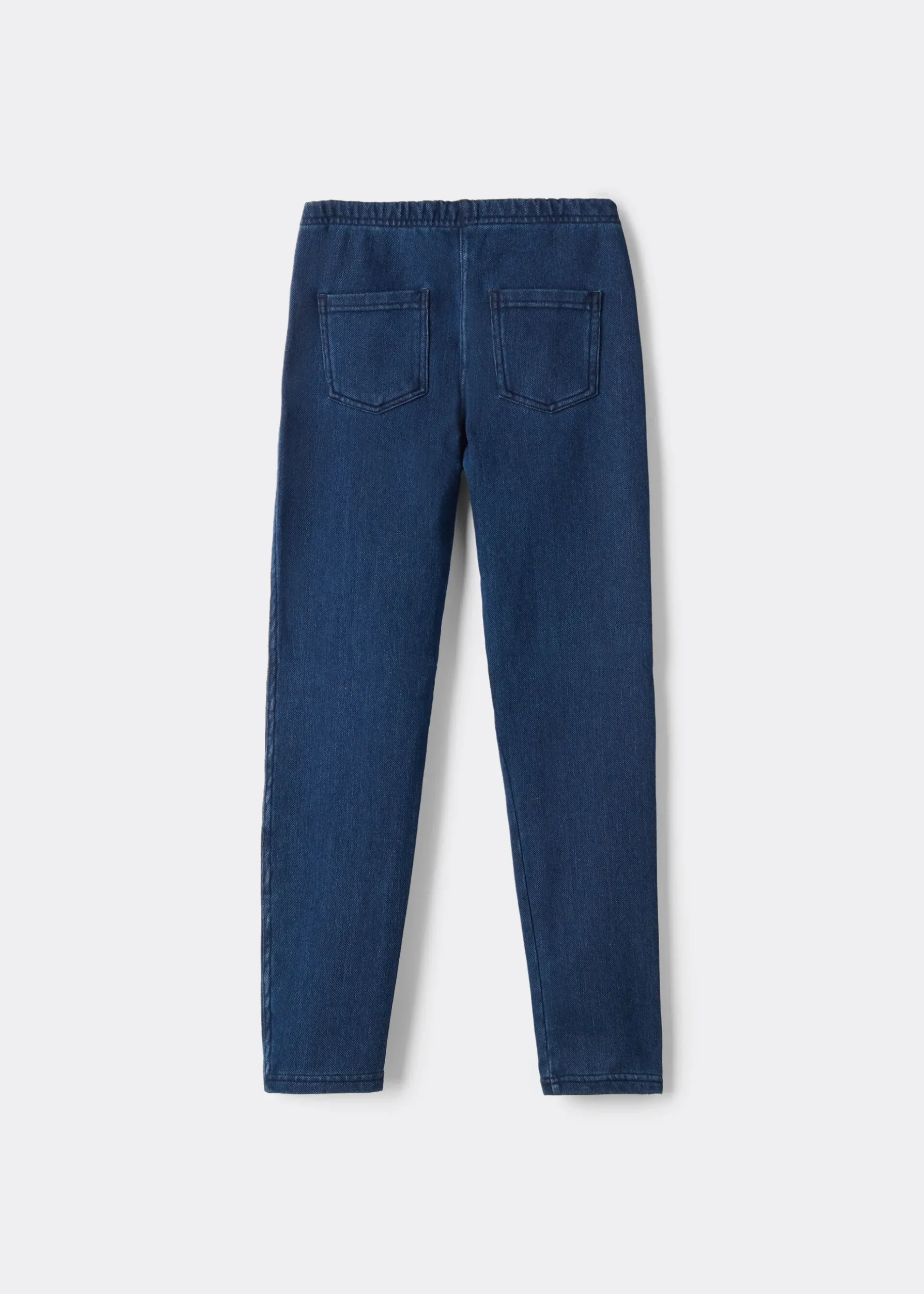 Leggings Termici Bambina in Denim