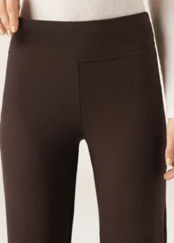 Pantaloni a Palazzo con Cashmere